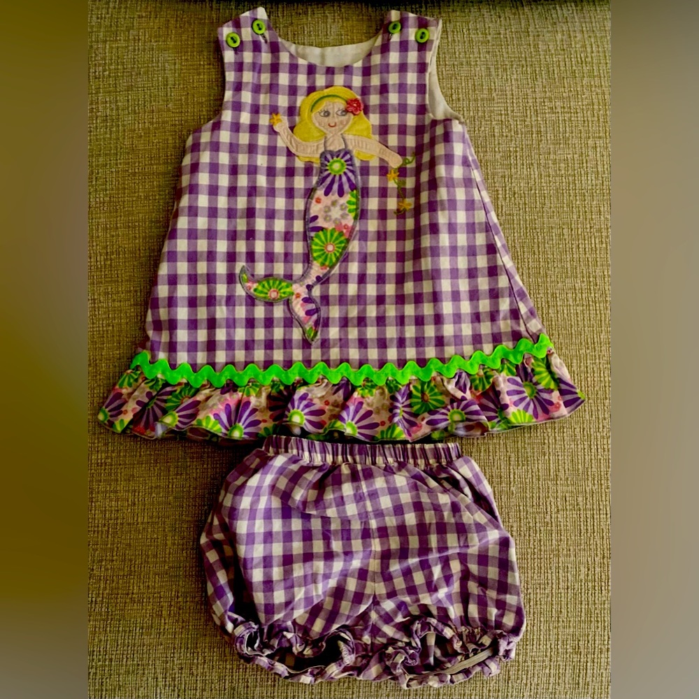 Purple mermaid outfit